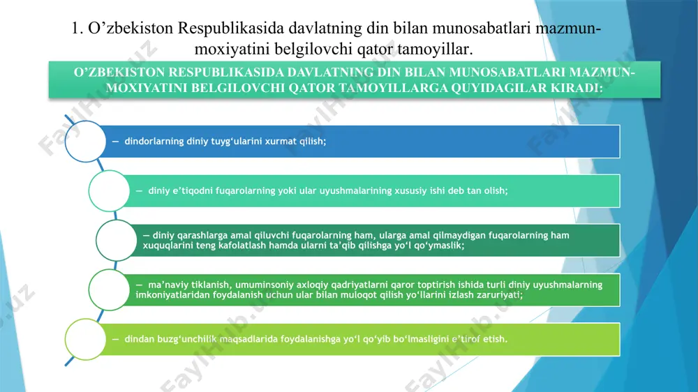 ida asosan, islom dini yotgani inkor etib bo‘lmas xaqiqatdir. lekin, o‘rta asrlarda umuman markaziy osiyo, xususan, o‘lkamiz musulmonlari uchun diniy firqachilik yot xodisa bo‘lgan. buning sababini mintaqamizda o‘ziga xos movarounnaxr musulmon qonunchiligi — fiqx maktabining (jumladan, xanafiylik mazxabining) yuksak rivojlangani, uning boshqa maktablar ta’sirida emas, aksincha, u musulmon qonunshunosligining boshqa maktablariga o‘z ta’sirini ko‘rsatib turgani bilan bog‘liq edi deyish mumkin. shuning uchun xam musulmon dunyosi markaziy osiyoga nisbatan ta’sir o‘tkazish mintaqasi emas, aksincha, diniy masalalarda xam undan o‘rganishga munosib sarchashma sifatida qaragan. biroq, rossiya istilosidan so‘ng, xususan, sovet davrida islom diniga nisbatan o‘tkazilgan tazyiq natijasida eng saloxiyatli iloxiyotchi olimlar qirib tashlandi. maxalliy xayot darajasida saqlangan maxalliy islomga, asosan, diniy bilimlari sayoz, uzluksiz ta’qib ta’sirida o‘ta radikallashgan shaxslar „rahnamolik" qila boshladilar. islomning markaziy osiyo ijtimoiy xayotidagi maqomining zaiflashib borishi bilan unga tashqi musulmon dunyosining munosabati xam o‘zgarib bordi. uzoq yillar davomida tashqi olam, xususan, musulmon dunyosi uchun „yopiq" bo‘lib qolgan markaziy …