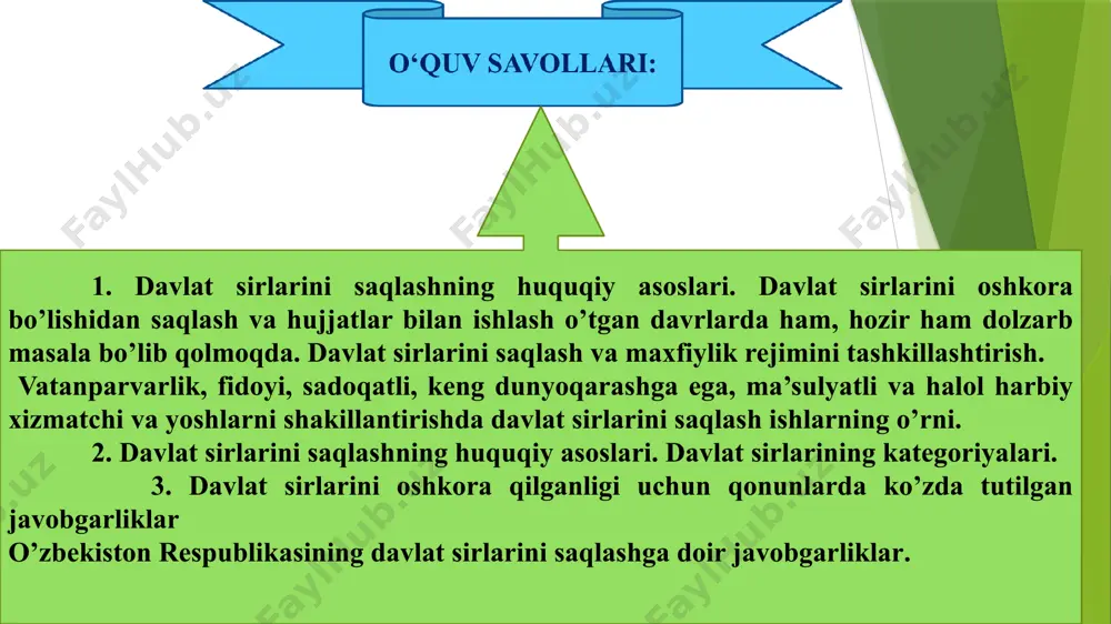 malumotlarni toshlarga, terilar, bambuk, yog’och va qog’ozlarga tushirilgan yozuvlardan bilib olamiz. davlat sirlari va yozishmalarni amalga oshirish har bir davlatning iqtisodiy, siyosiy, ijtimoiy va xavfsizlik sohalarida muhim ahamiyatga ega. buyuk davlat arbobi va sarkarda, sohibqiron amir temur bobomizning tuzuklarida shunday satrlar keltirilgan: “amr qildimki, har yerda, viloyatu shahar va lashkar o’rdusida kundalik voqealarni yozuvchilarni tayin qilsinlarki, hokimlar, raiyat, sipoh, o’z lashkari va yot lashkarlarning xatti-harakati haqida meni xabardor qilsin. atrofdan kirgan-chiqqan mol-mulk, chetdan kirgan, chetga chiqqan yot kishilar, har turli mamlakatlardan kelgan karvonlar, qo’shni podshohlar, ularning gap-so’zlari, ishlari haqidagi xabarlar va uzoq o’lkalardan bo’lib, mening dargohimga yuzlangan ulamo, fuzalo haqidagi so’zlarni to’g’rilik bilan menga yozib tursinlar”. “...amr qildimki, mingta tezyurar tuya mingan, mingta ot mingan yelib-yuguruvchi kishini chopqunchi, ming nafar tezyurar piyodani chopar etib tayinlansinlarki, turli mamlakatlar sarhadlari va niyatlarini, qo’shni hukmdorlarning maqsadlari va niyatlarini bilib, huzurimga kelib, xabar qilsinlar, toki biron voqea, kor-hol yuz bermasidan burun uning chorasi va …