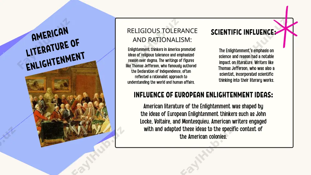 american literature of enlightenment - Page 5