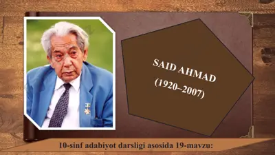 said ahmad 10 - sinf — PPT