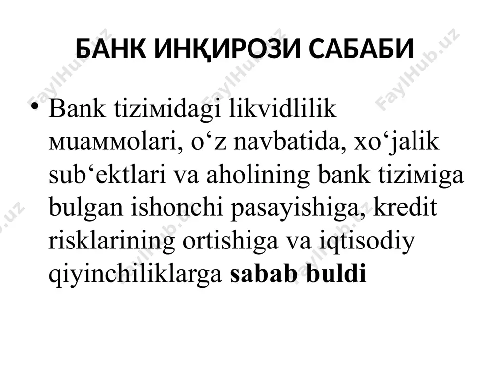 bank inqirozlari - Page 5