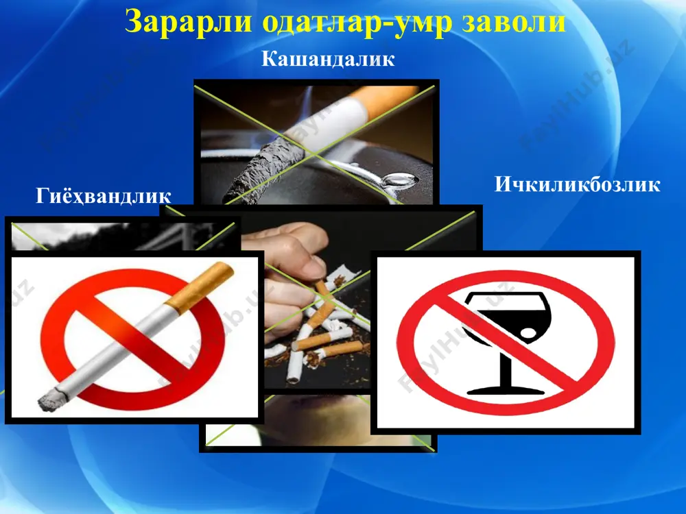 зарарли одатларсиз ҳаёт ва гиёҳванд моддаларсиз соғлом турмуш - Page 3