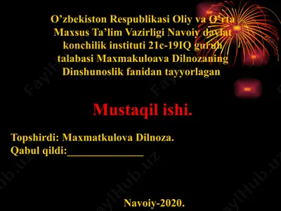 diniy ekstremizm va terrorizmga qarshi kurash — PPTX