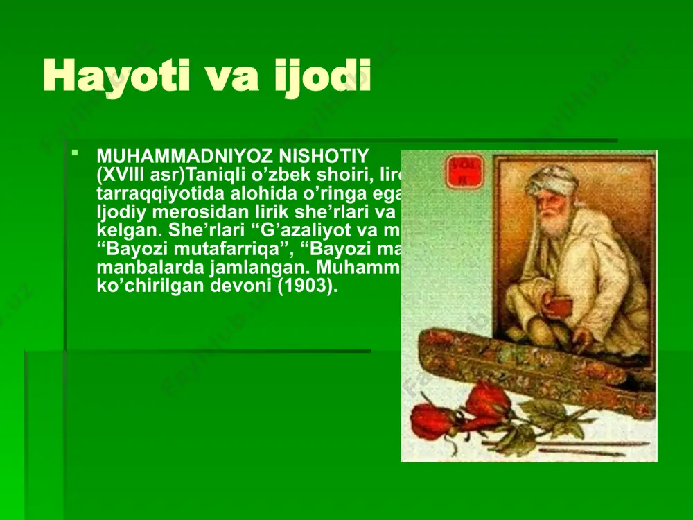 nishotiy hayoti va ijodi - Page 2