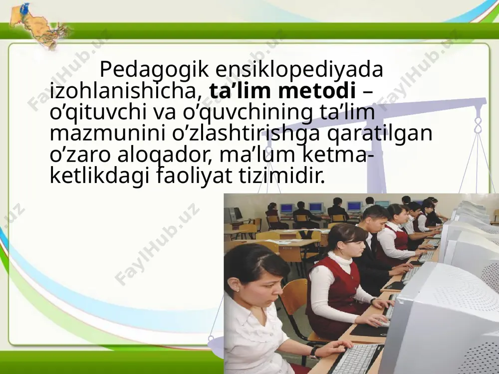 o’qitish metodlarini oqilona tanlash va qo`llash jadvalini tuzish - Page 5