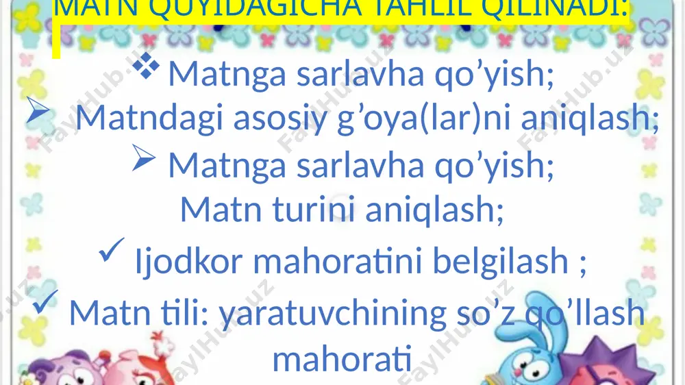matn va uning turlari tahlili - Page 4