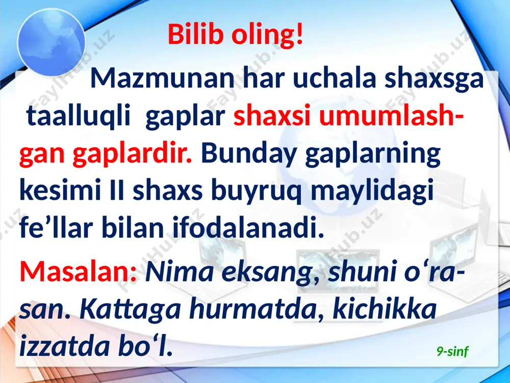 shaxsi ma’lum gaplar - Page 4