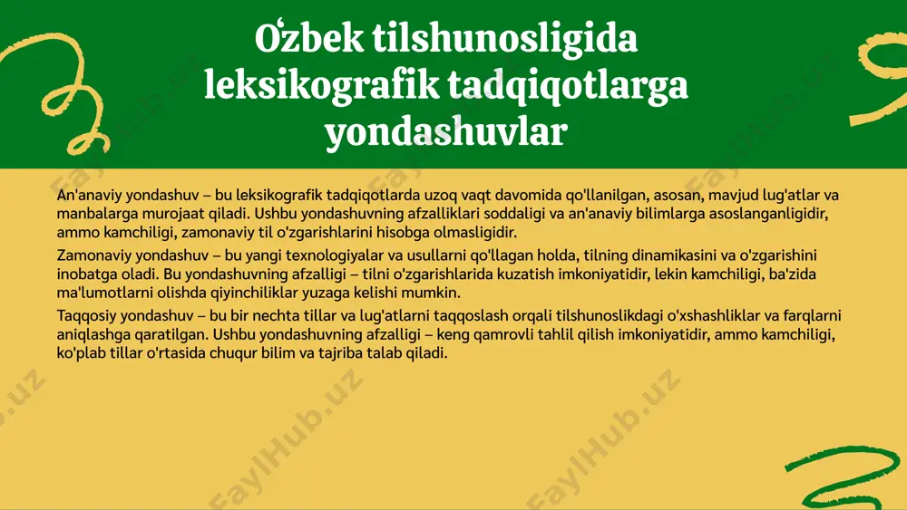 oʻzbek va jahon tilshunosligidagi leksikografik tadqiqotlar tahlili - Page 5