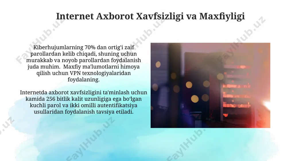 internet axborot tizimida ma'lumot qidirish va olish - Page 5