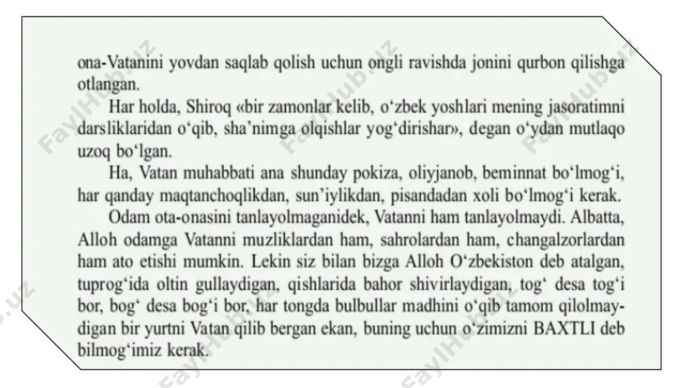 "ozod sharofiddinovning “o‘lsam ayrilmasman quchoqlaringdan” maqolasi" - Page 5