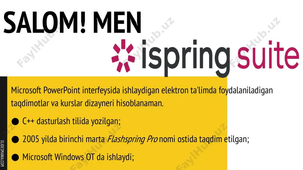 istakka bog’liq bo’lsa, o’zidagi ilmni boshqalarga berish qiyomat qarz hisoblanadi! slidesmania.com e’tiboringiz uchun rahmat! slidesmania.com image1.png image2.png