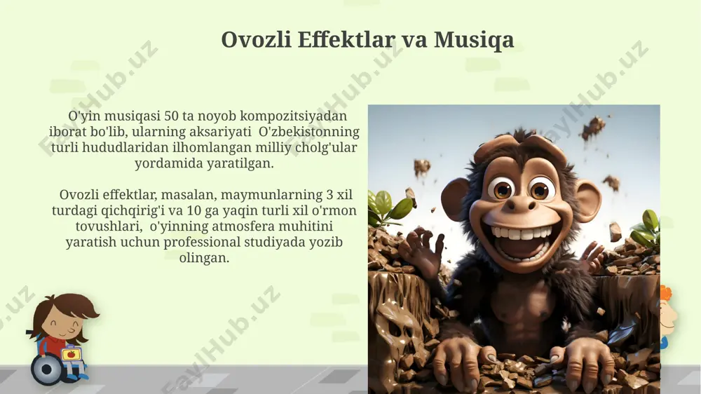 maymunlar va ovchilar animatsion o'yini - Page 4