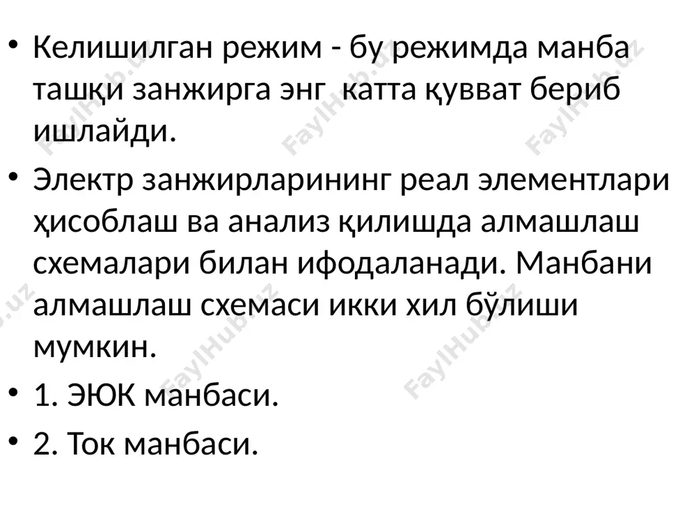 elektr zanjirlarining asosiy elementlari - Page 5