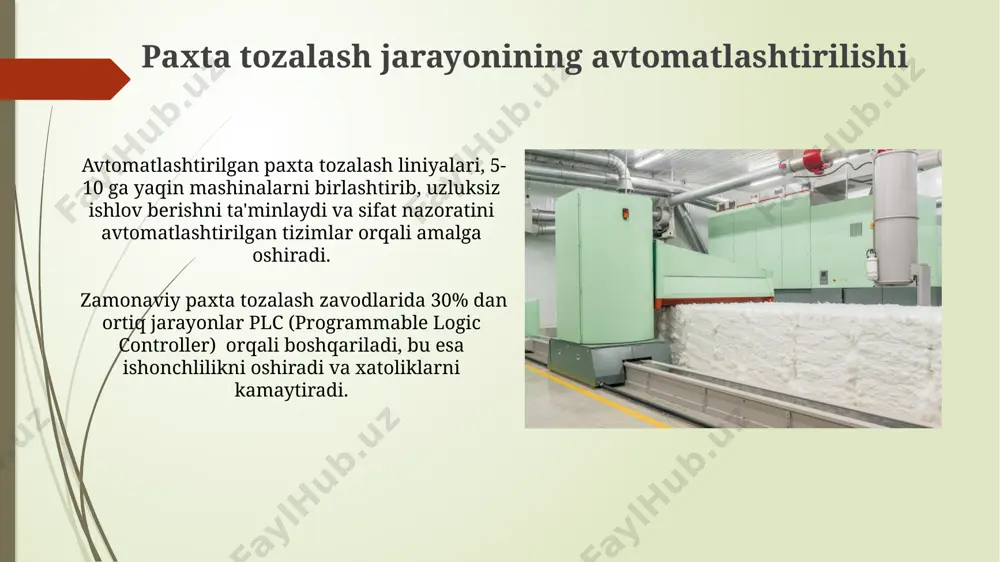 paxtadan mayda iflosliklarni tozalash uskunalari - Page 5