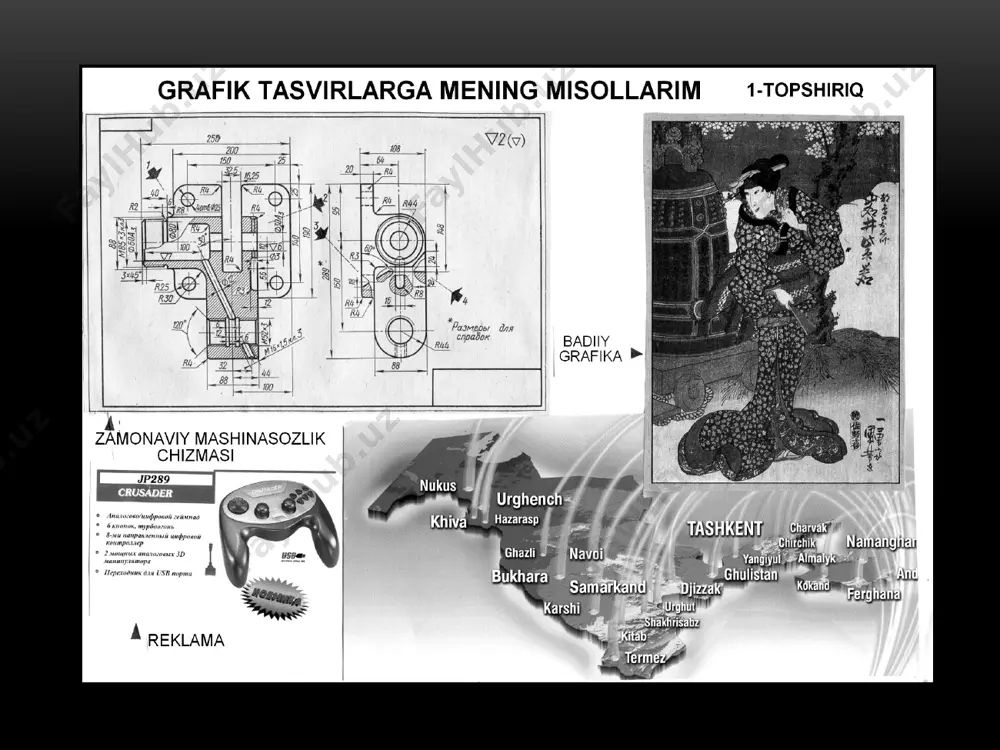 8-sinfda chizmachilikdan tanishtirish darsini tashkil qilish - Page 5
