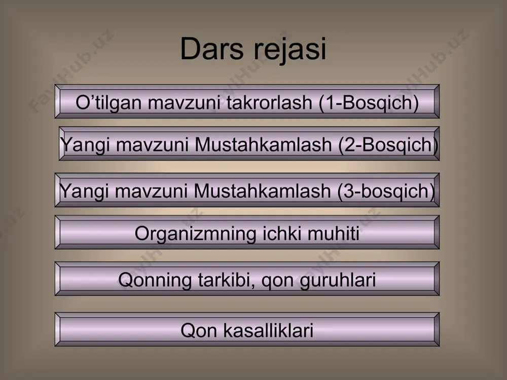 0 sm bo`lsa, bir oy mobaynida undagi bo`y o`zgarishlari kechqurun qancha bo`ladi bo`yning o`zgarishi yil davomida necha sm ga teng bo`ladi 1 oyda 26 sm, 1 yilda 74 m 1 oyda 20 sm, 1 yilda 72 m 1 oyda 40 sm, 1 yilda 72 m 1 oyda 28 sm, 1 yilda 72o m 1 2 3 4 to’g’ri noto’g’ri noto’g’ri noto’g’ri 10-savol qaysi olim “biron tirik organism tashqi muhitsiz yashay olmaydi” deb aytgan volter. i.m.sechenov; a.i.ugolev; i.p.pavlov; 1 2 3 4 to’g’ri noto’g’ri noto’g’ri noto’g’ri 11-savol issiq iqlim sharoiti organizmning ichki muhitining qanday o’zgarishiga olib keladi hujayralarao suyuqlikning kamayishi; barchasi to’g’ri hujayra ichida suyuqlikni kamayishigaiga kimyoviy tarkibi o’zgarishiga 1 2 3 4 to’g’ri noto’g’ri noto’g’ri noto’g’ri 1-savol 1. qon-yassi epiteli to’qimasidan tashkil topgan 2.qon plazmasi tarkibi oqsil, yog’ uglevod va garmonlar dan tashkil topgan. 3-qonning shaklli elementlariga eritrotsit, leykotsit trombotsit kiradi. 4. eritrotsitlar qon ivish jarayonida ishtirok etadi. qaysi qatorda …