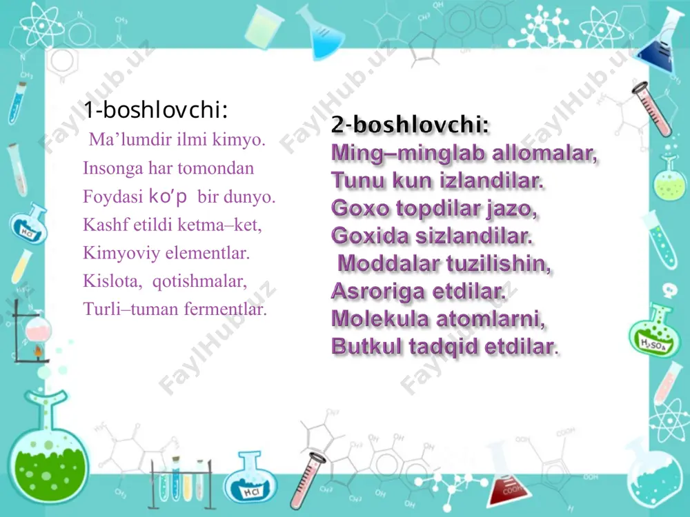 "kimyo kechasi" ssenariysi - Page 3