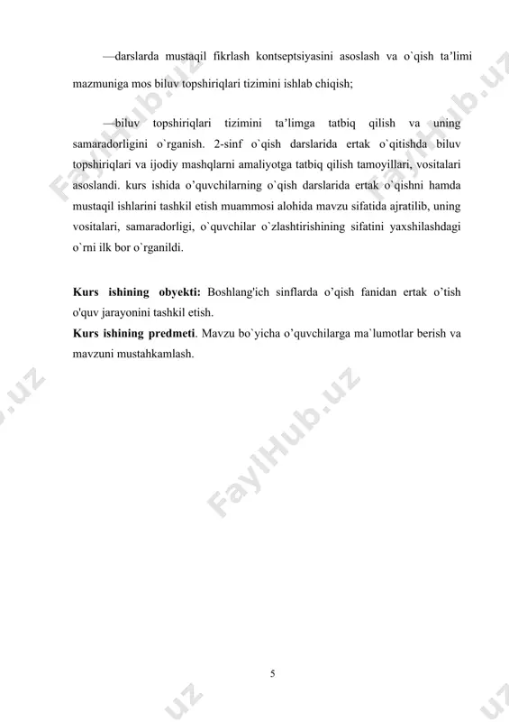 ma`nosini tushunish o `rta sida puxta sintez bo`lmagani uchun bola so`zning oldin tovush tomonini ko`radi, uni talaffuz qilishga oshiqadi. so`zning ma`nosini esa e`tibordan chetda qoldiradi. 2. so`z ko`p bo`g`inli bo`lib, bola uni oldin eshitmagan bo`lsa, xatoga yo`l qo`yadi. 3. so`zning ma`nosini bilmaslik tufayli xatoga yo`l qo`yadi. 4. tez o`qiyman deb xatoga yo`l qo`yadi. 5. to`g`ri o`qish yorug`likka va yorug`likning tushishiga ham bog`liq. 6. undosh tovush so`zning o`rtasida va oxirida kelgan yopiq bo`g`inli so`zlarni o`qishda qiynaladilar. xato o`qishning oldini olish uchun quyidagilar e`tiborga olinadi: 1. matnni o`qitishdan oldin undagi o`qilishi qiyin so`z, birikma va gaplarni aniqlash va ular ustida ishlash usullarini belgilab olish. tuzilishi murakkab so`zlarni bo`g`inlab o`qilishini mashq qildirish. 2. matnni o`qishdan oldin uning mazmunini tushunishni qiyinlashtiradigan so`zlaming lug`aviy ma`nosini tushuntirish. so`z ma`nosini izohlash usullarini aniqlash. 3. vazifalarni aniq va tushunarli qilib berish. 4. matnni diqqat-e`tibor bilan o`qishlari uchun sharoit yaratish. 5. oldin ichda o`qitish, so`ng ovoz chiqarib o`qitish. 6. …