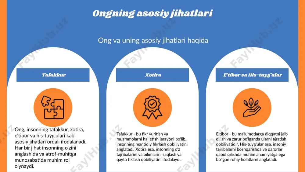 tushunamiz. jamiyatda ongning o'rni, insonlar o'rtasidagi munosabatlar, ijtimoiy me'yorlar va qadriyatlarni shakllantirishda katta ahamiyatga ega. ong orqali biz do'stlarimiz, oila a'zolarimiz va jamoatchilik bilan muloqot qilamiz, bu esa ijtimoiy barqarorlikni ta'minlaydi. shuningdek, ong shaxsning o'z-o'zini anglashida, maqsadlar belgilashda va o'z potentsialini amalga oshirishda muhimdir. ong va jamiyat o'rtasidagi o'zaro ta'sir jamiyat, odamlarning xulq-atvorini, fikrlarini va e'tiqodlarini shakllantiradi. ular madaniyat, urf-odatlar va qoidalar orqali ongni ta'sir qiladilar. misol uchun, ijtimoiy tengsizliklar, odamlarning muammolarga yondashuvini o'zgartirishi mumkin. ong esa jamiyatga ta'sir qiladi, chunki individual fikrlar jamiyatning rivojlanishiga va o'zgarishiga olib kelishi mumkin. innovatsiyalar, ijtimoiy harakatlar va yangi fikrlar shaxsiy ong orqali paydo bo'ladi, bu esa jamiyatni o'zgartirishga yordam beradi. o'zaro ta'sir muhim ahamiyatga ega, chunki bu jarayonlar bir-birini qo'shimchalaydi. jamiyatning ongga ta'siri va aksincha, ongning jamiyatga ta'siri ijtimoiy rivojlanish uchun zarur. bu ta'sirlarni tushunish, jamiyatni yanada samarali rivojlantirishga yordam beradi. ong va jamiyat o'rtasidagi bog'lanish jamiyatning ongga ta'siri ongning jamiyatga ta'siri o'zaro …