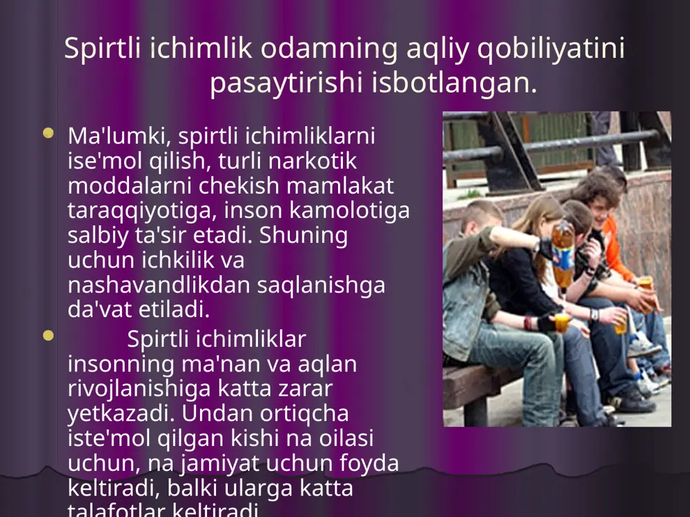 spirtli ichimliklarni inson organizmiga ta`siri - Page 4