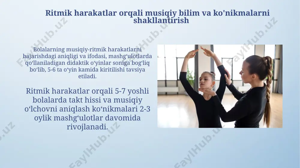 musiqaviy ritmik harakatlarni oʻrgatish - Page 4