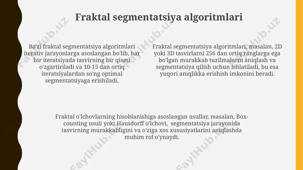 tasvirlarning fraktal segmentatsiyasi - Page 4