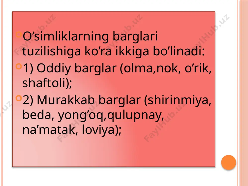 oddiy va murakkab barglar - Page 3