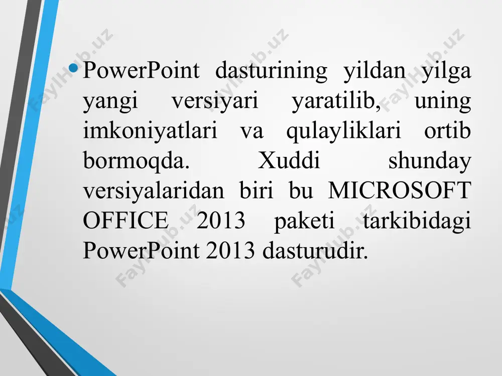 microsoft powerpoint 2013 dasturiy dataqdimotlari yaratish asoslari - Page 4