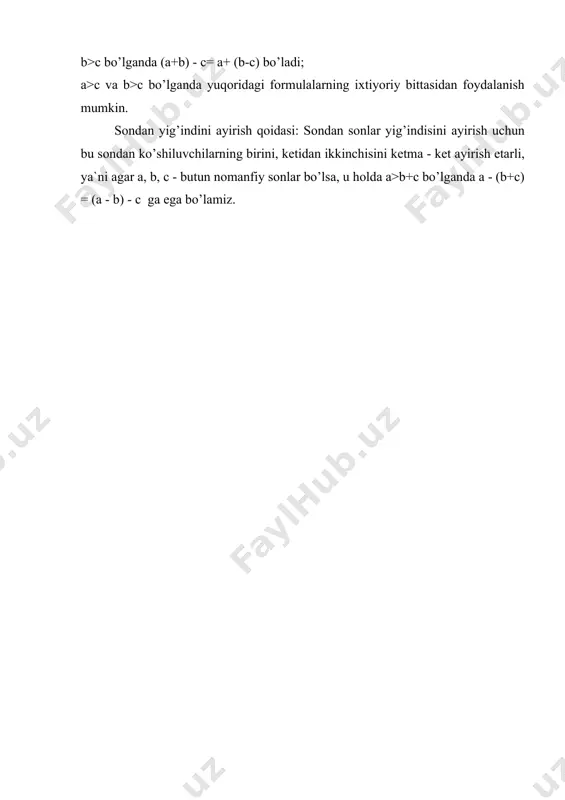 butun nоmаnfiy sоnlаrni аyirish - Page 4