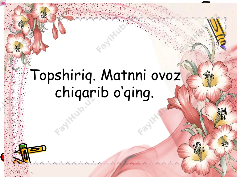 ish qog’ozlari ustida ishlash. taklifnoma 5-sinf - Page 4