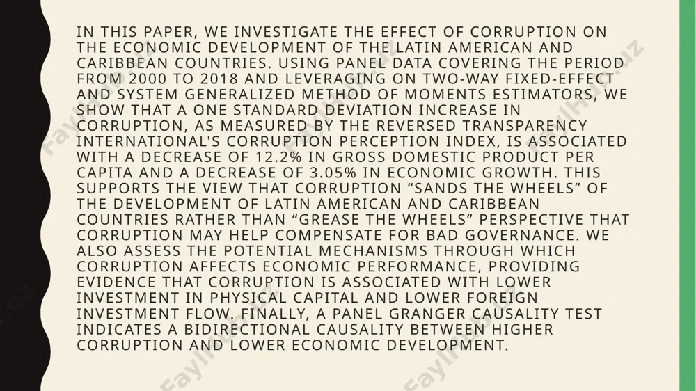 corrruption and economic growth - Page 5