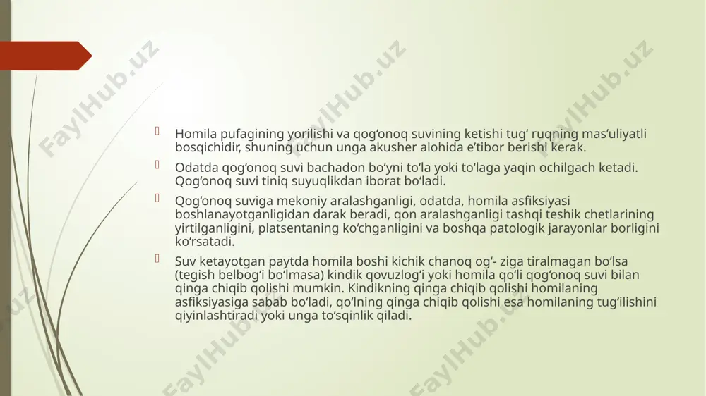 tug’ruqda hamshiraning vazifalari va parvarishi - Page 5