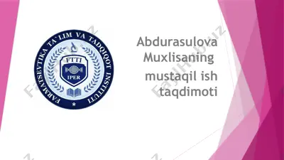 bronxial astma 2 — PPTX