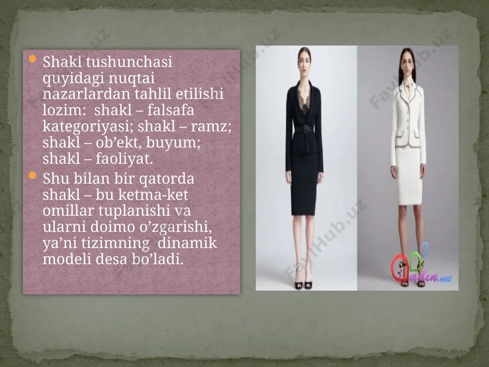 shakl - kostyumni badiiy loyihalash jarayonining asosi - Page 5