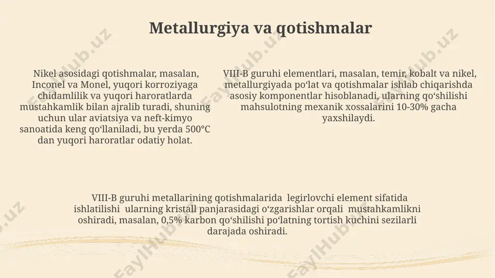 davriy sistemaning viii-b guruh elementlari - Page 5