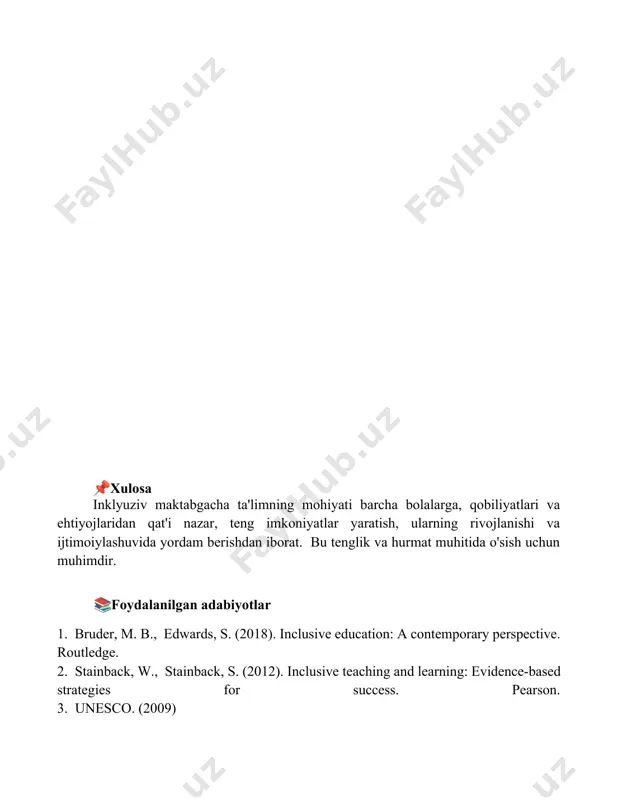 maktabgacha inklyuziv taalumning mohiyati - Page 5