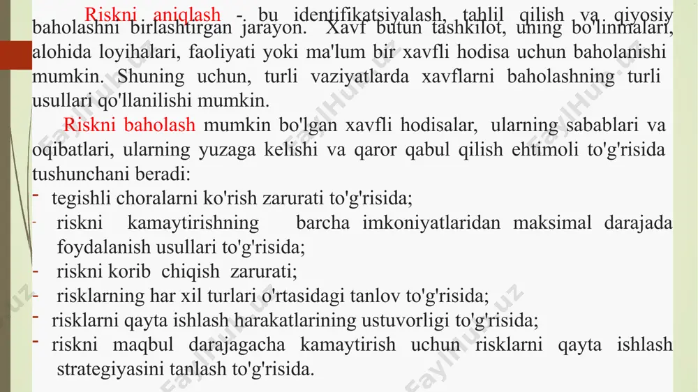 riskni modellashtirish metodlarini ishlab chiqish - Page 5