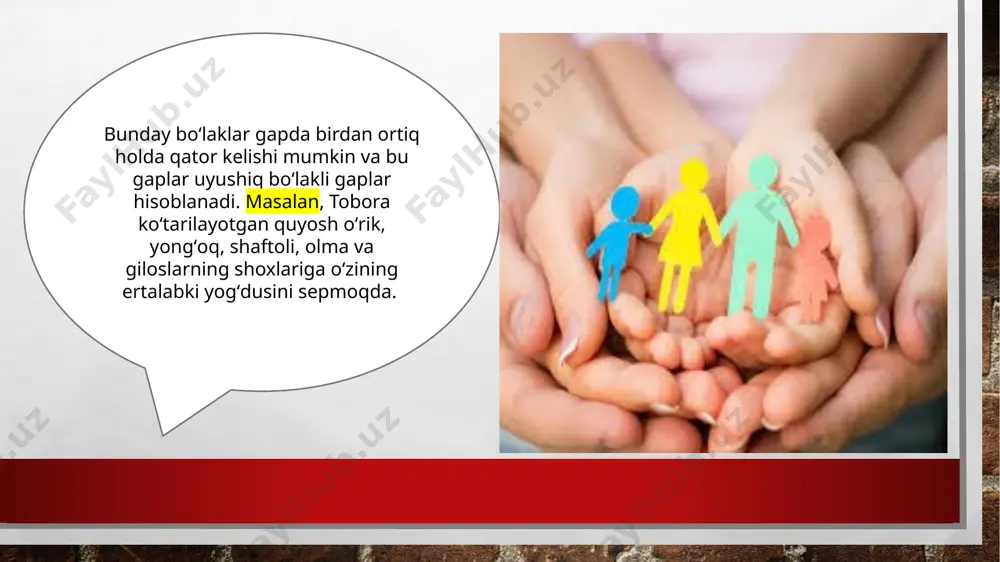 uyushiq va ajratilgan bo’laklarda tinish belgilari - Page 4