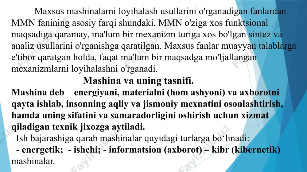 mashina va mexanizmlar nazariyasi - Page 5