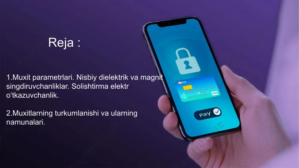 real antennalar ustun antennalar va minora antennalar ko‘rinishida bajariladi. 2.3-расм. 2.3-расм. ut diapazonida uzatuvchi antennada nurlatuvchi sim – bu 10 mm diametrga ega bronzali ko‘psimli xivchin (mnogojilno‘y prut), qabul qiluvchi antenna esa tayanchga osib qo‘yilgan 3mm diametrga ega bronza yoki po‘lat arqonni tashkil qiladi. 2.4-расм. uqt diapazon antennalari. fik yuqoriligi va yo‘naltirilganlik diagrimmaning tor xarakteristikasini olish ehtimolligi. bu to‘lqin diapazonidagi antennalarning asosiy afzalliklari quyidagilar hisoblanadi: 2.9-расм. e’tiboringiz uchun raxmat ! image11.jpg image12.wmf oleobject1.bin image13.wmf oleobject2.bin image14.wmf image15.wmf oleobject3.bin oleobject4.bin image16.png image17.png oleobject5.bin oleobject6.bin image18.png image19.png image2.jpg ук нур нур келт нур й r + r r = r r = h кир кир c + = z кир r c j l j кир w w 1 + = c /docprops/thumbnail.jpeg