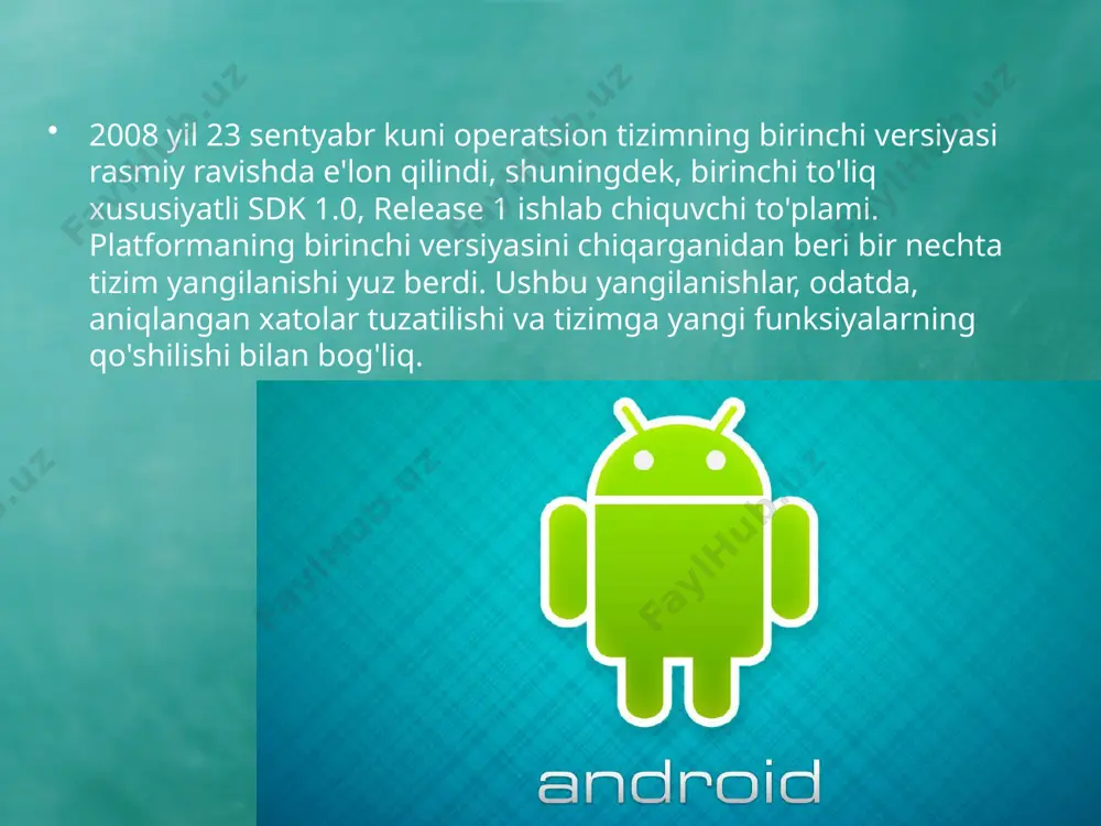android operatsion tizimi - Page 5