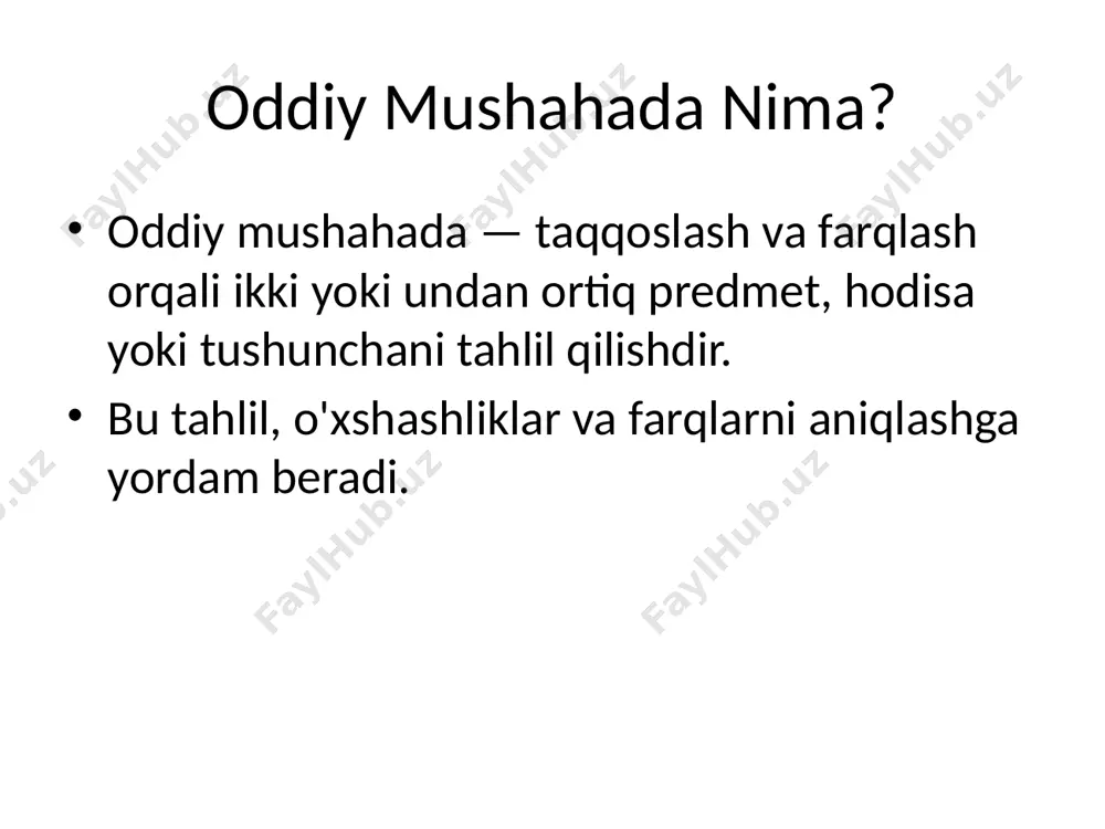 oddiy mushahada va uning turlari - Page 2