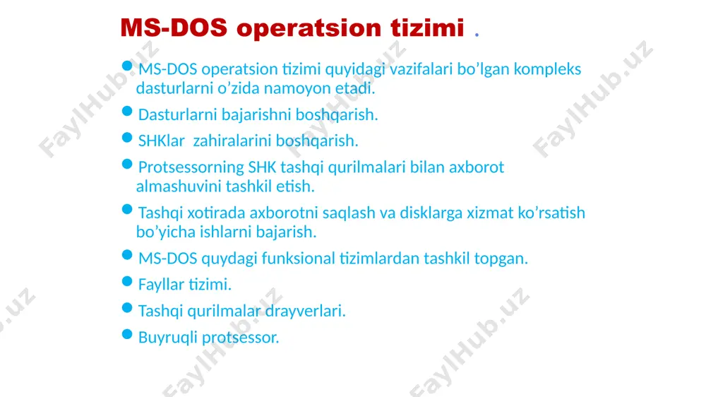 operatsion sistemalar haqida va tarixi - Page 3