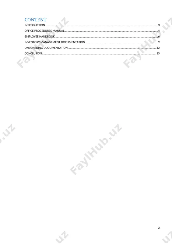 t of office management office procedures manual creating an office procedures manual is a crucial task for an office manager as it serves as a comprehensive reference guide for employees, detailing the standard operating procedures (sops) and protocols within the office environment. here's a more detailed breakdown of what this manual may include: introduction: begin the manual with an introduction that outlines its purpose, scope, and importance. explain how it serves as a resource for employees to understand and adhere to office procedures consistently. office policies: document all office policies, including those related to attendance, punctuality, dress code, confidentiality, security, and safety. clearly outline expectations for behavior and conduct in the workplace. communication protocols: detail communication protocols within the office, including guidelines for email etiquette, phone usage, and interdepartmental communication. include information on how to schedule meetings, book conference rooms, and handle incoming and outgoing mail. administrative procedures: outline administrative …