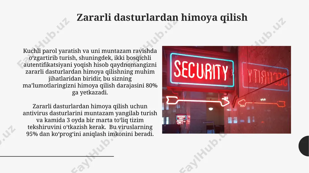 axborot xavfsizligini ta'minlash usullari - Page 5
