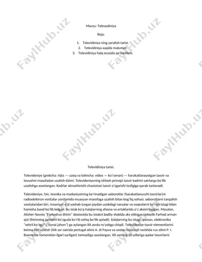 televideniya — DOCX