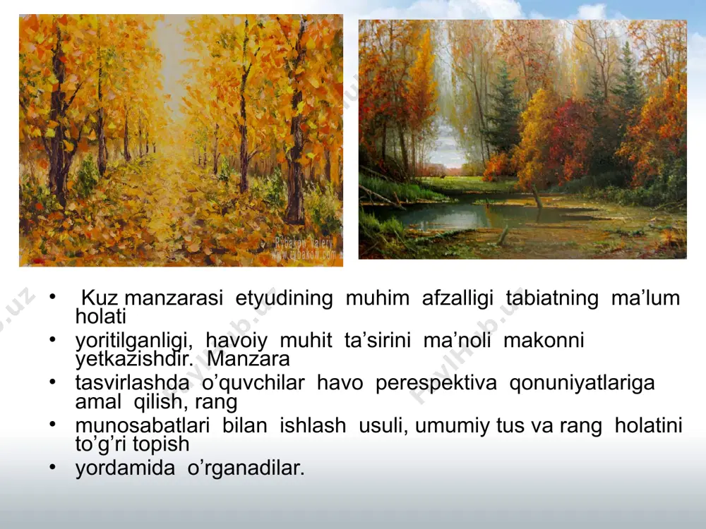 kuz manzarasini tasvirlash - Page 4