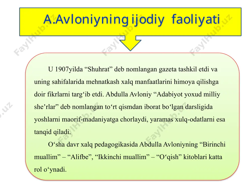 a.avloniynin hayoti va ijodi - Page 5