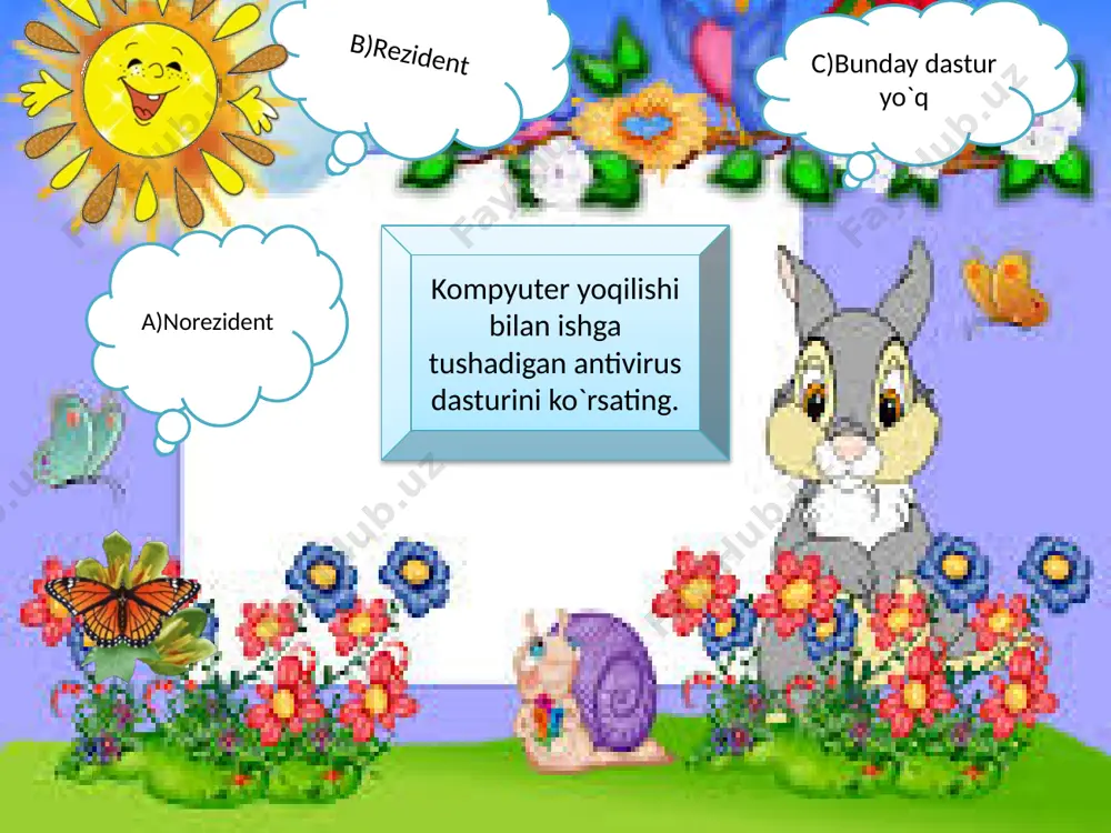 informatikadan test slayd - Page 5