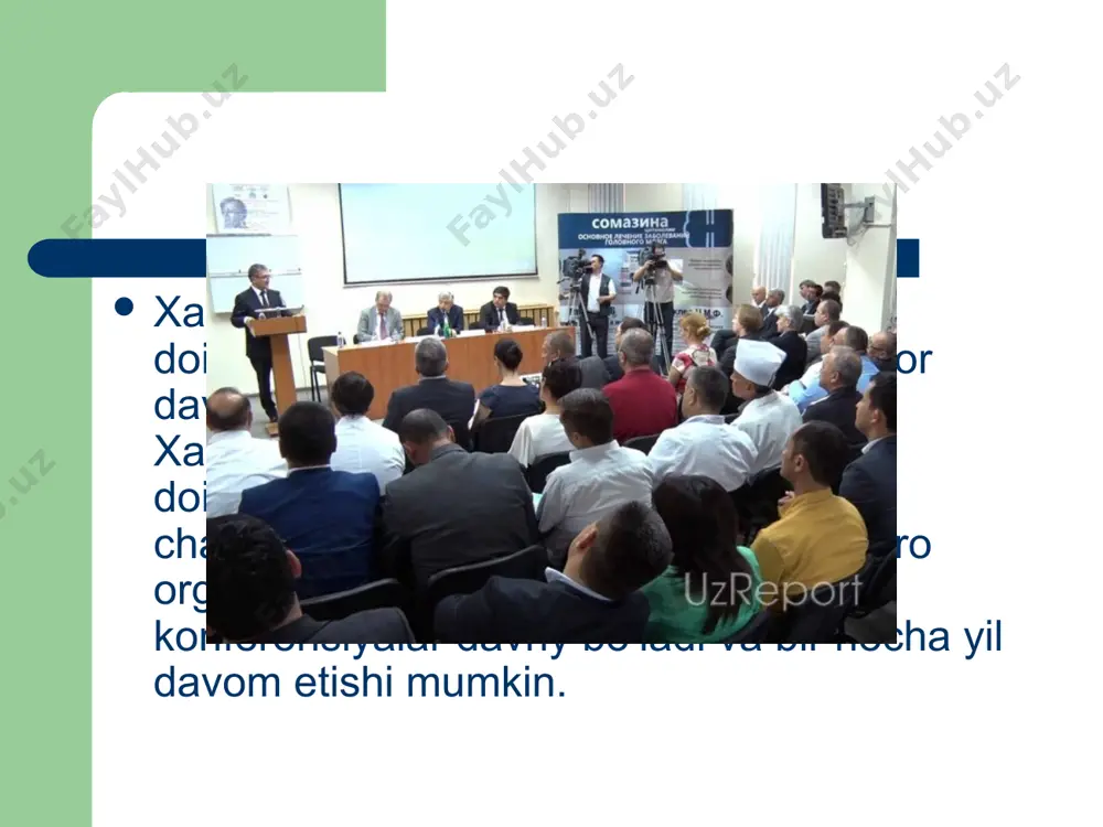 xalqaro konferensiya va xalqaro tashkilotlar - Page 5